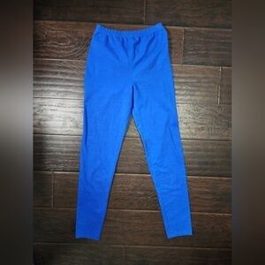 Jeste Sport Womens Blue Leggings